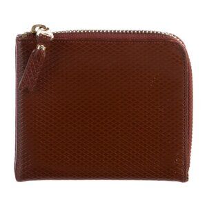 Comme Des Garçons | Wallet | Unisex | One Size | Brown | Luxury Group Zip Purse